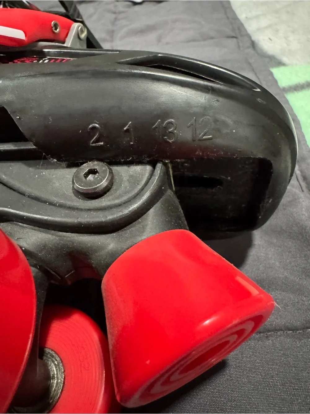 Adjustable Kids Roller Skates in Red and Black — Convertible Inline & Quad Set